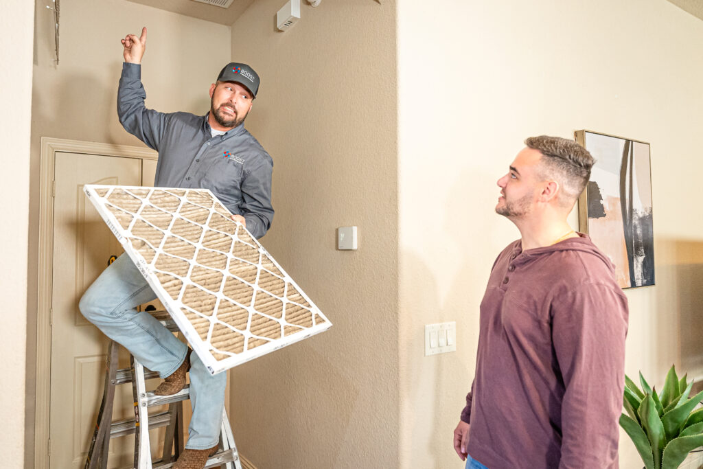 Boost air heating and cooling Llc