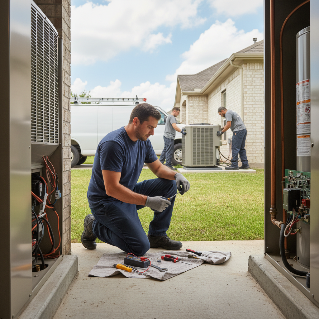 Boost Air Heating and Cooling HVAC Contractor in Arlington, TX