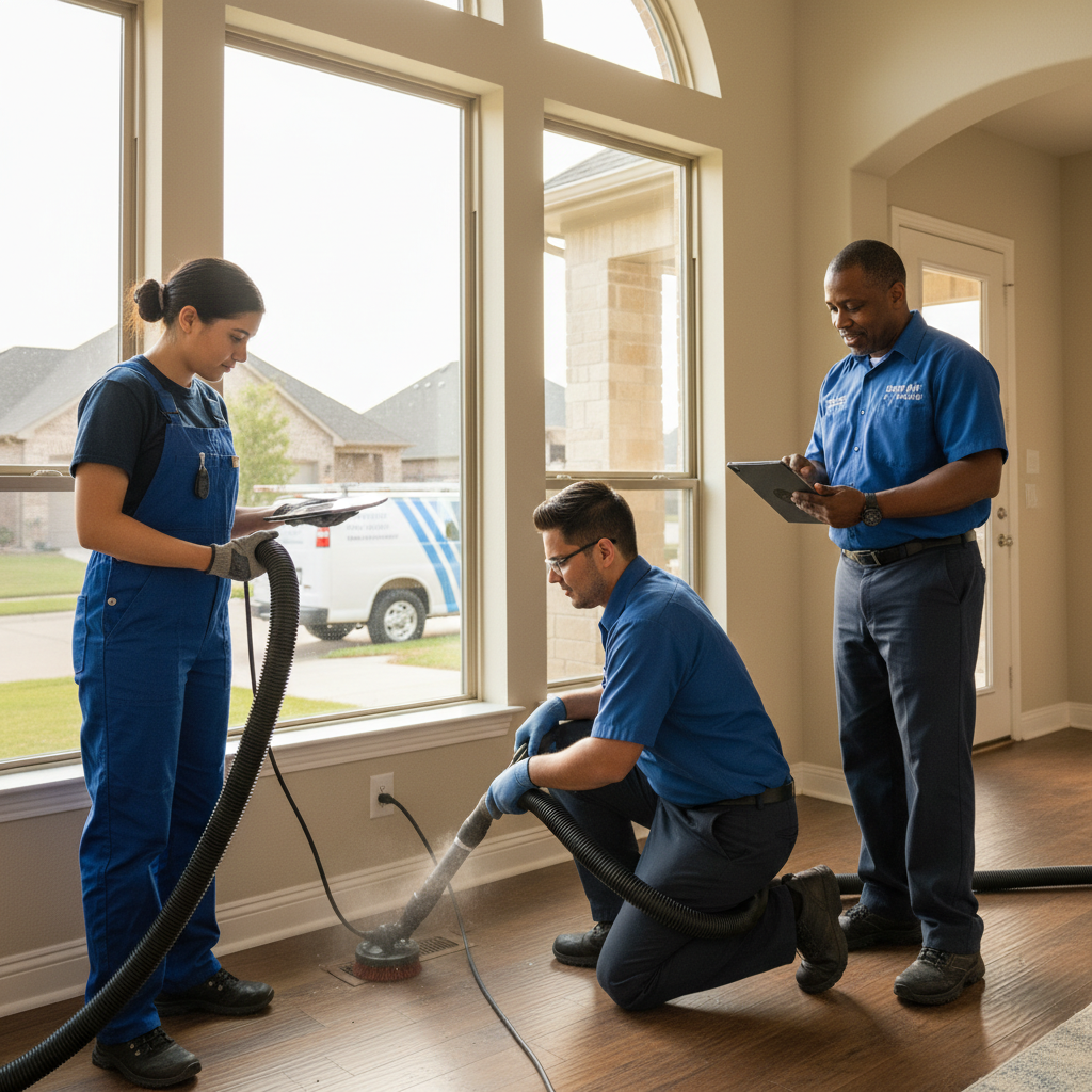 Professional HVAC repair service in Grand Prairie, TX, DFW metroplex, ensuring optimal home comfort and air quality.